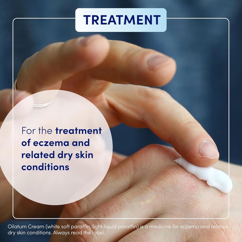 Oilatum Emollient Cream for Eczema and Dry Skin Conditions - 500ml - Image 4